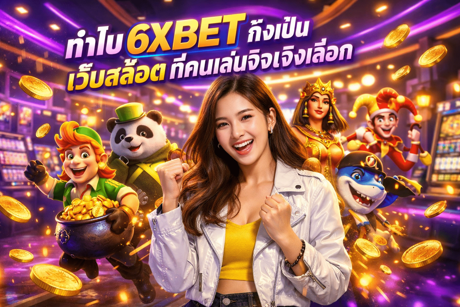 ทำไม 6XBET ถึงเป็นเว็บสล็อตที่คนเล่นจริงเลือก